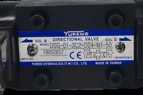 YUKEN油研電磁閥DSG-01-3C4-D24-N1-50、MSW-03-X-40型號(hào)解析，詳細(xì)參數(shù)