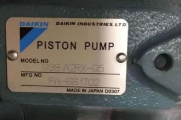 大金V系列變量型柱塞泵工作原理及控制方式，DAIKIN油泵
