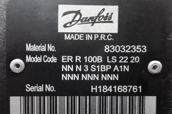 薩奧丹佛斯柱塞泵ERR100、ERR130、ERR147系列參數(shù)